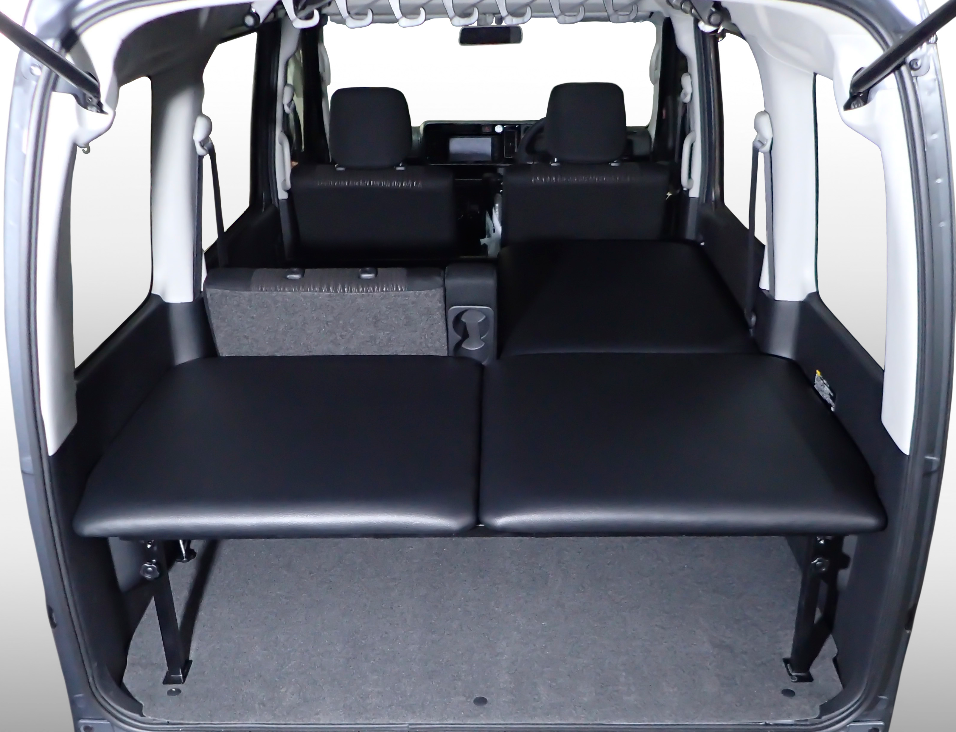 (車中泊用ベッドキット)アトレーワゴン S700系 ベッドキット 高さ3段階調節機能付き ベッドの厚み9cm SHINKE - 9