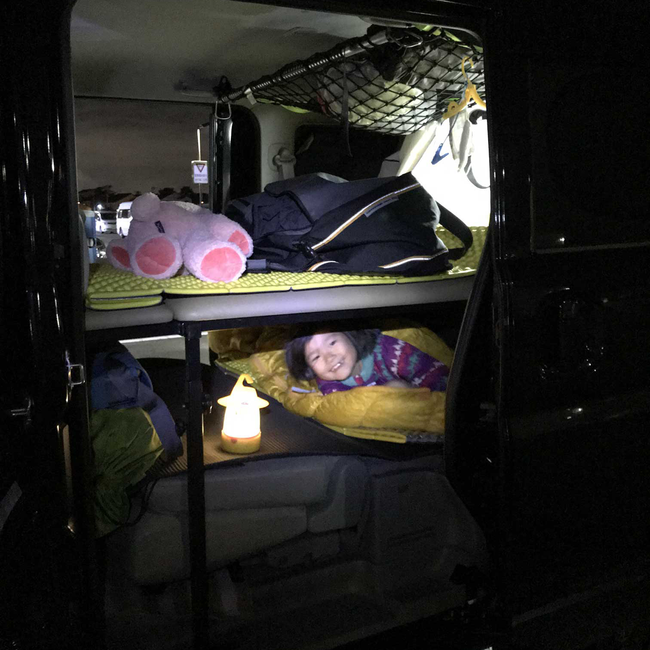 【ユーザーレビュー】エブリィワゴン(DA17W)：釣りやキャンプなどのアウトドア 車中泊におすすめのベッドキット
